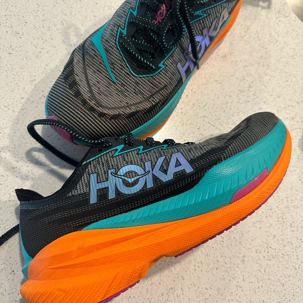 Men's Hoka Mach X 2 Running Shoe Size 9 Wide